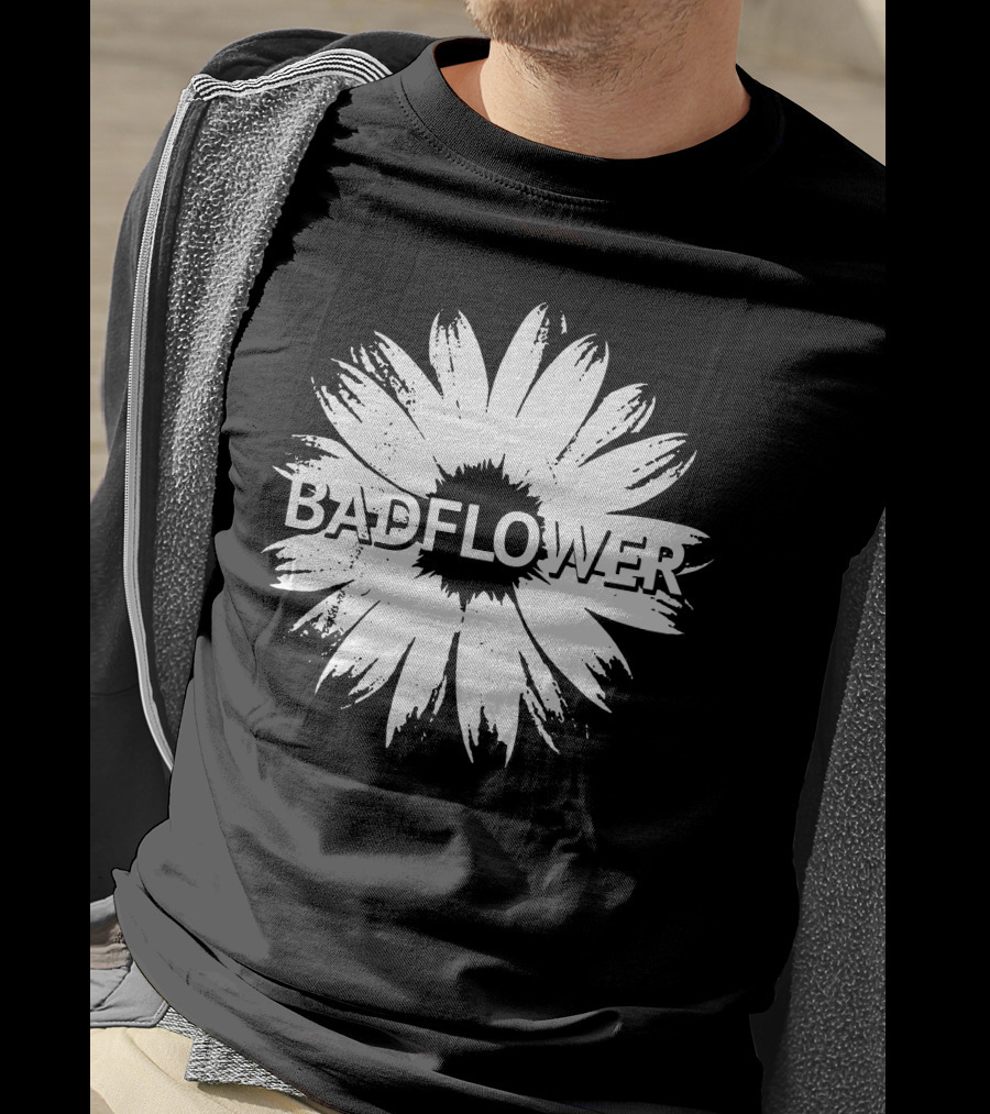 Badflower Women Short Flower T-Shirt