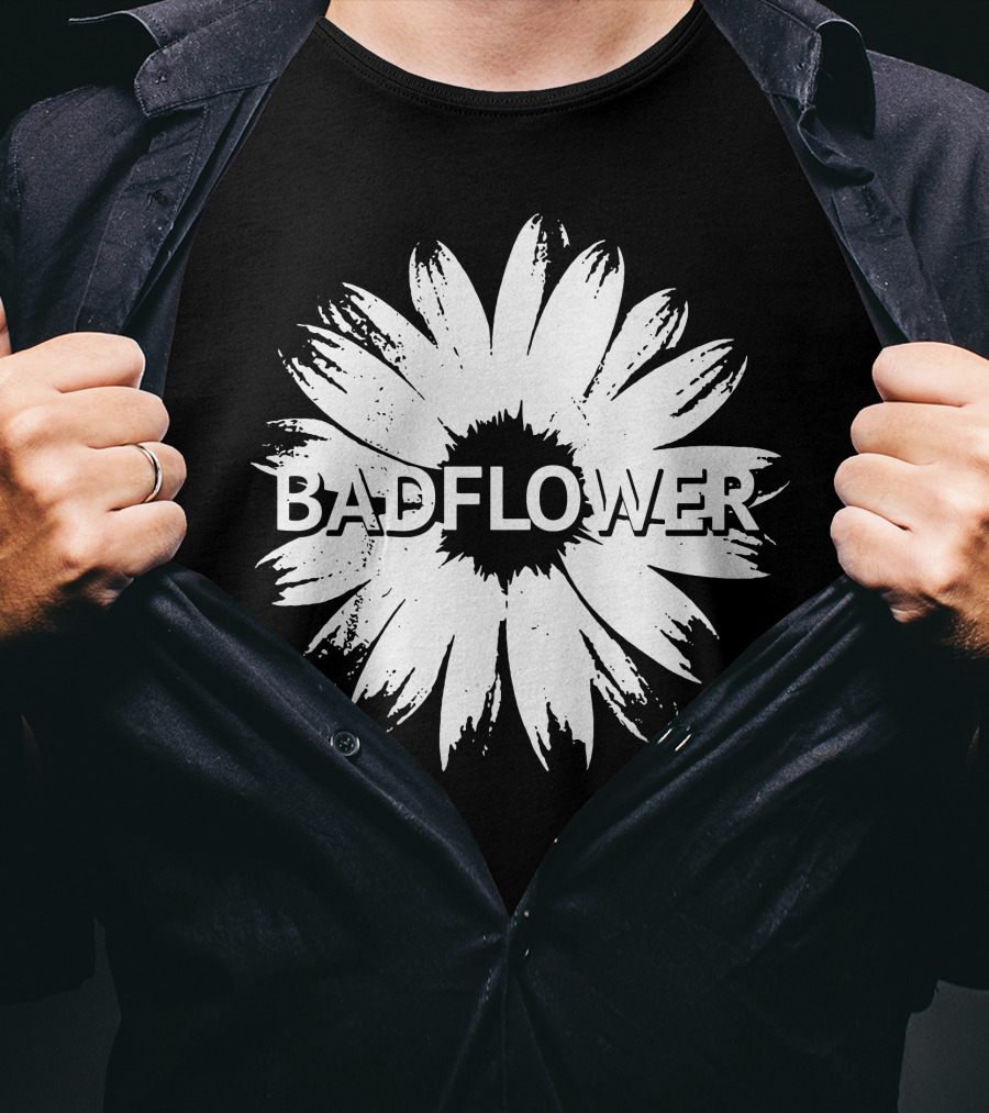 Badflower Women Short Flower T-Shirt