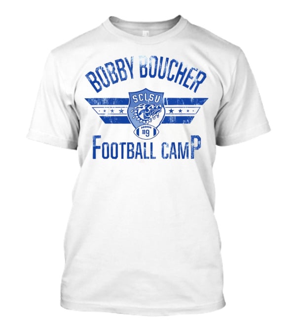 Bobby Boucher SCLSU Mud Dogs Football Camp Vintage Water Boy Movie T-Shirt