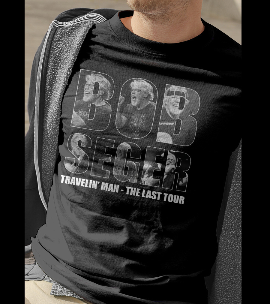 Bob Seger Travelin' Man The Last Tour T-Shirt