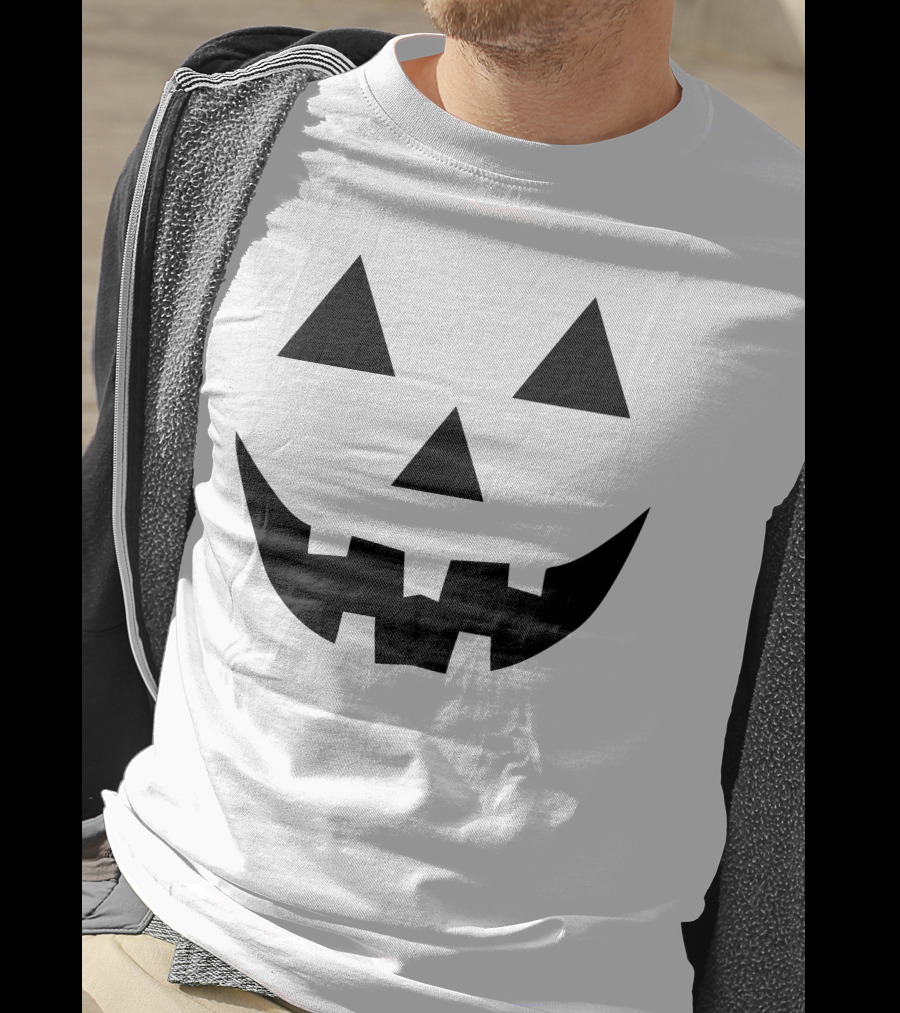 Jack O Lantern Face Pumpkin Halloween Scary Holiday T-Shirt