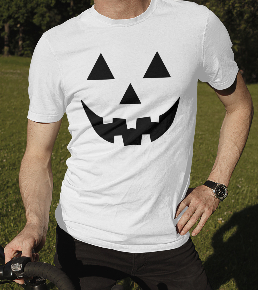 Jack O Lantern Face Pumpkin Halloween Scary Holiday T-Shirt