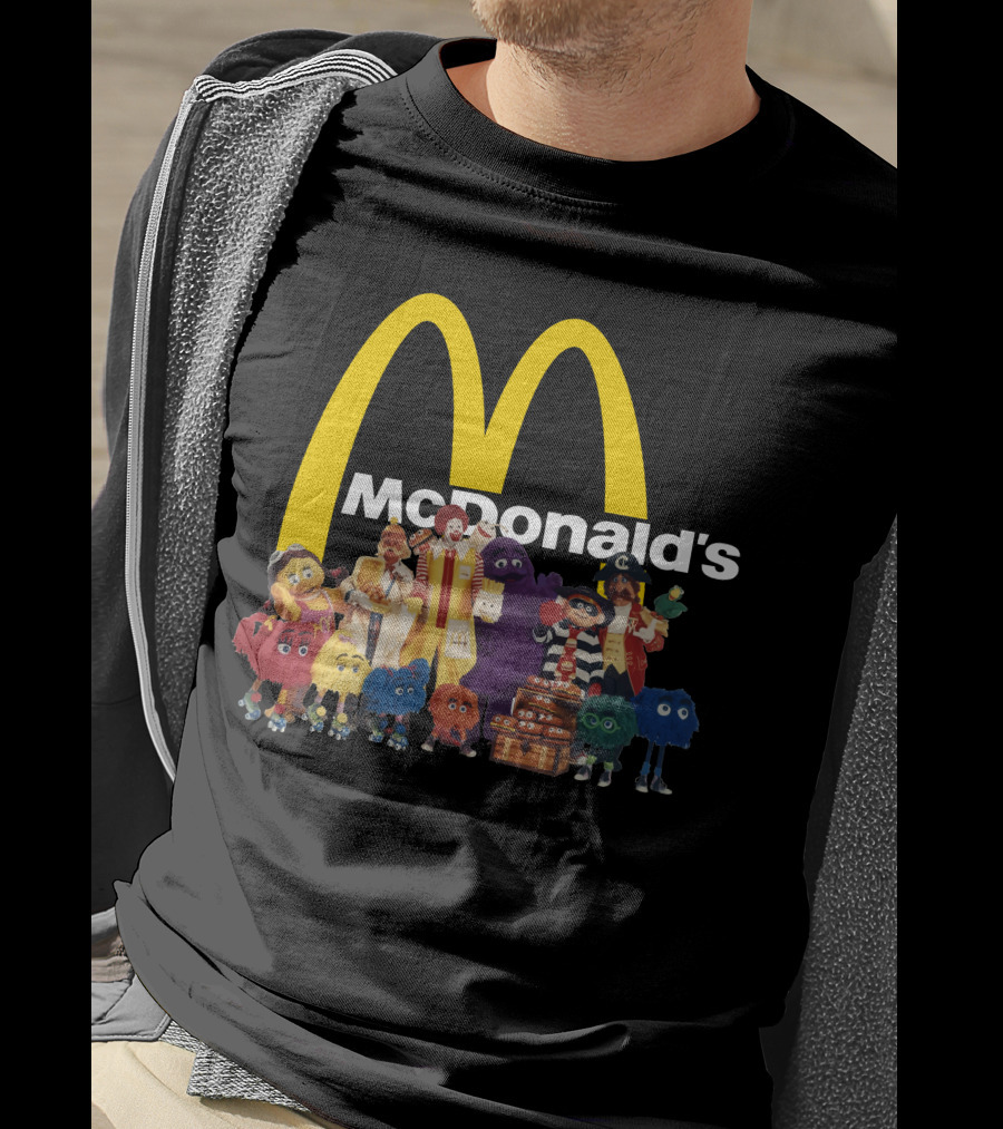 McDonald's Classic Characters Friends Group T-Shirt