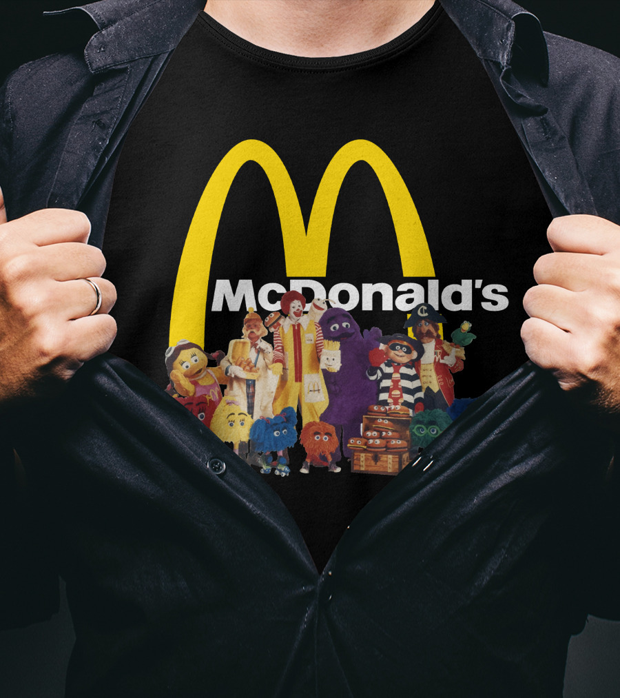 McDonald's Classic Characters Friends Group T-Shirt