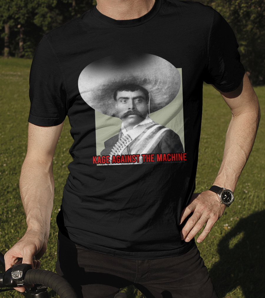 Kage Against The Machine Emiliano Zapata Giant Concert T-Shirt
