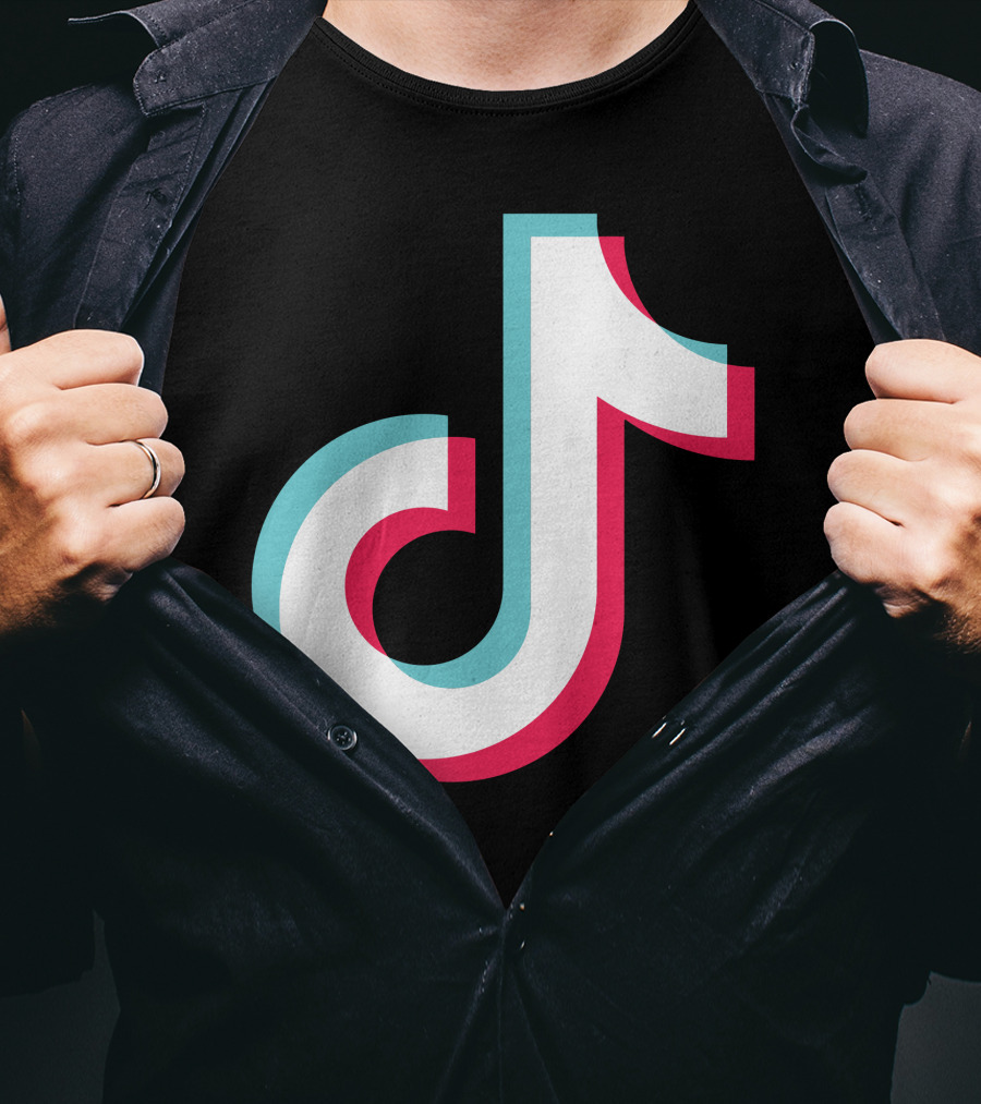 TikTok Music Note Artist T-Shirt