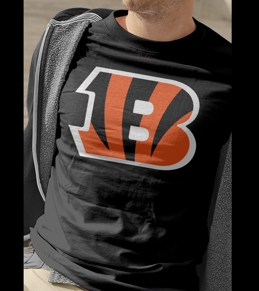 Cincinnati Bengals NFL Football Team Logo Tigers T-Shirt