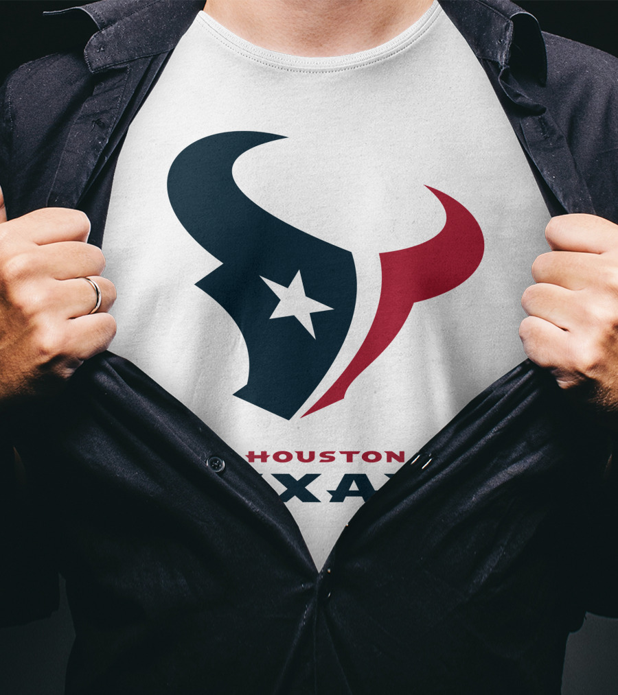 Houston Texans Team Logo For Football Fans T-Shirt