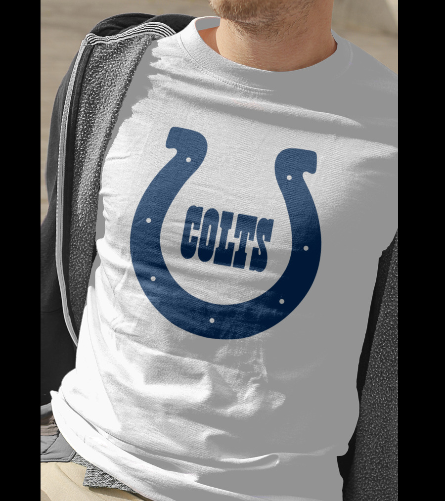 Indianapolis Colts Colts Horseshoe Logo Football Team T-Shirt