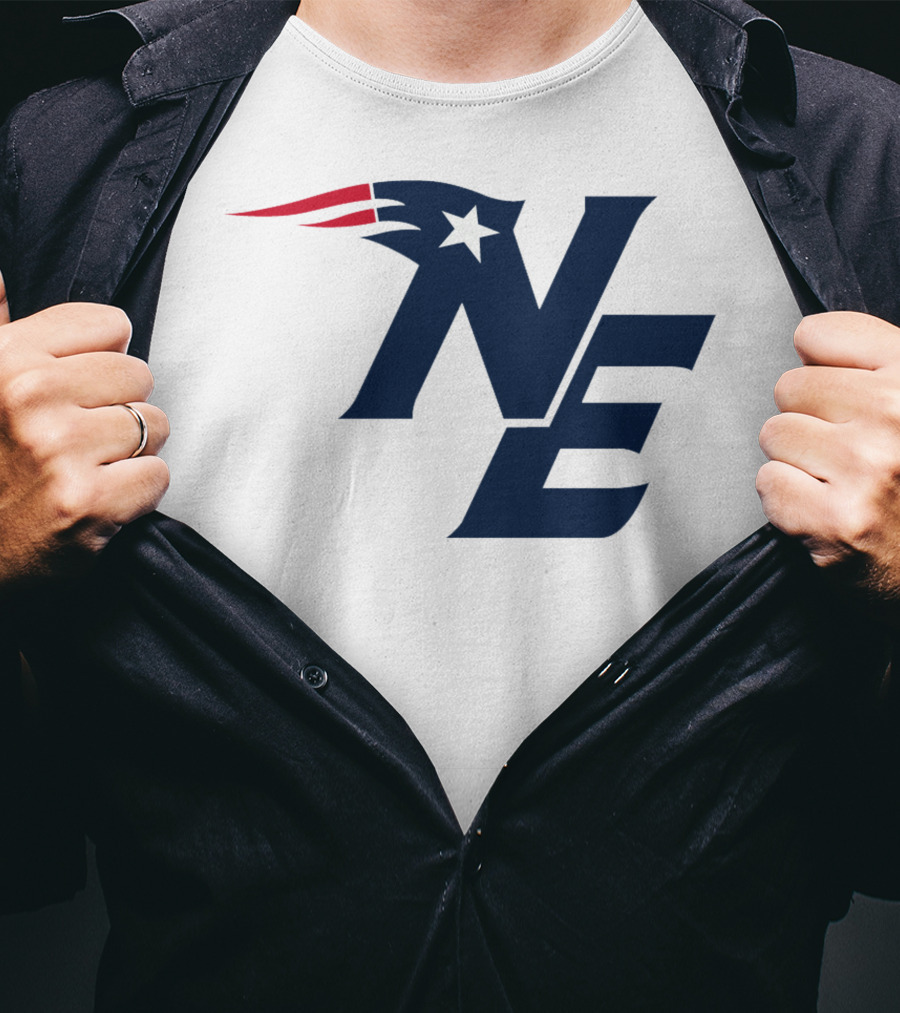 Kansas City Chiefs Logo If You Like Football Team NE Patriots T-Shirt