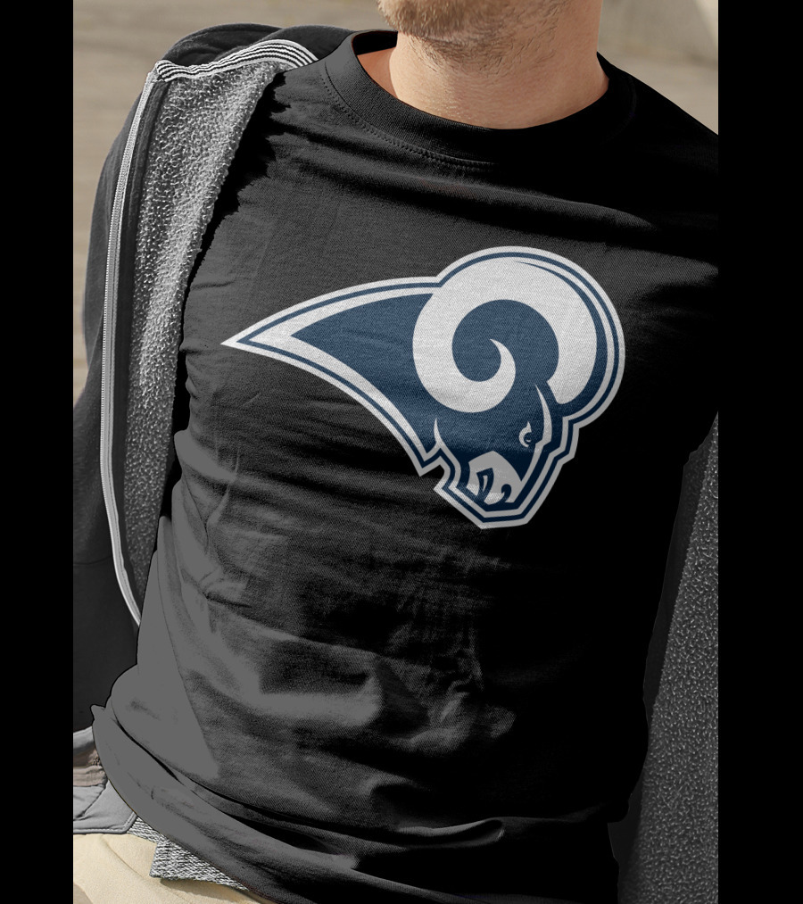 Los Angeles Rams Football Team Logo Sports T-Shirt
