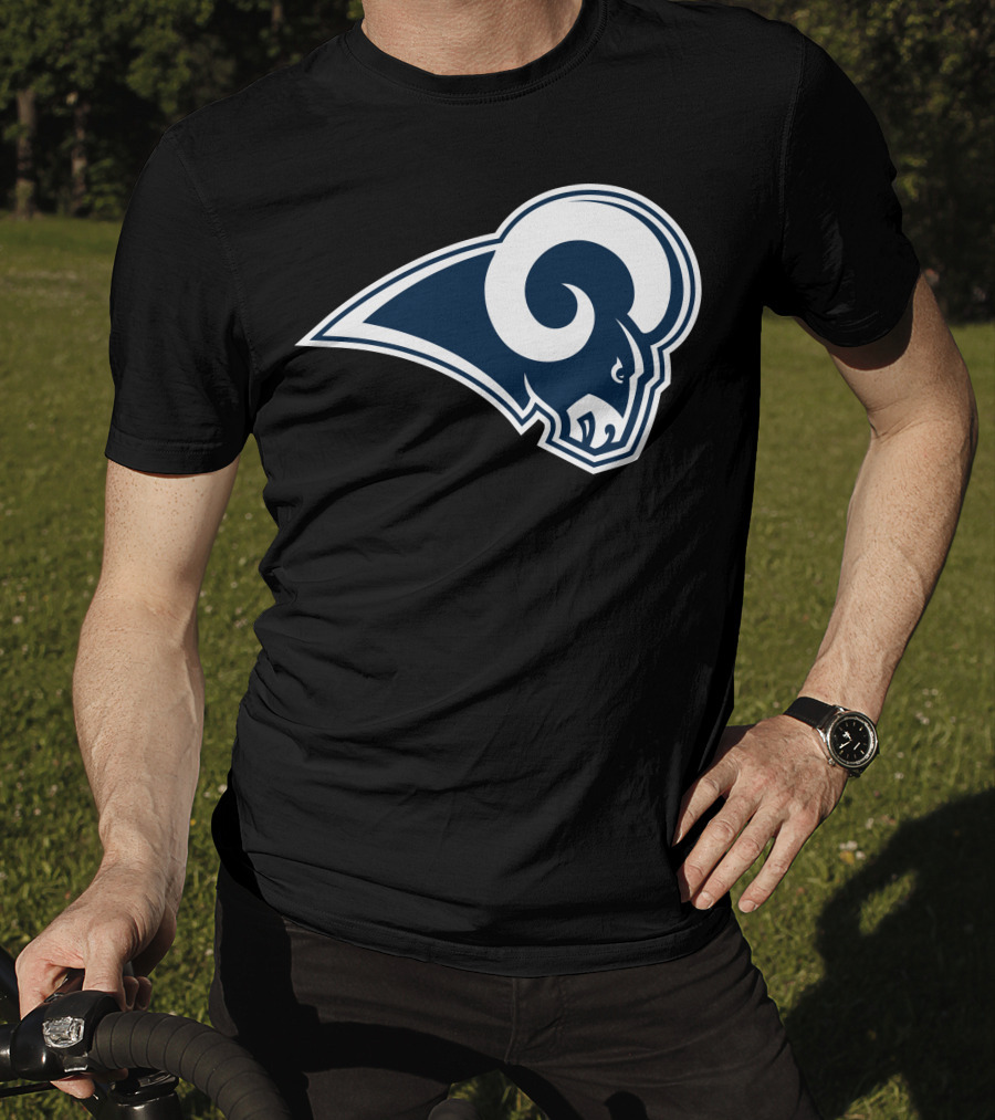 Los Angeles Rams Football Team Logo Sports T-Shirt