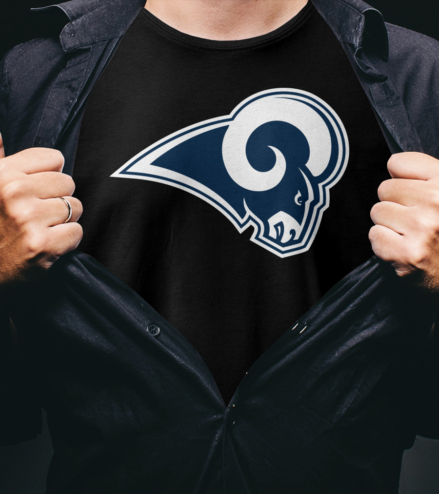 Los Angeles Rams Football Team Logo Sports T-Shirt