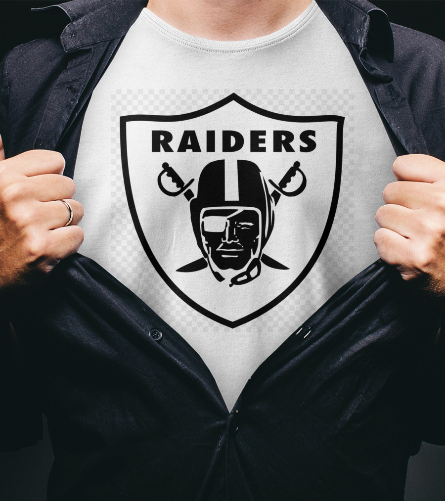 Raiders Football Team Logo Oakland Fans T-Shirt