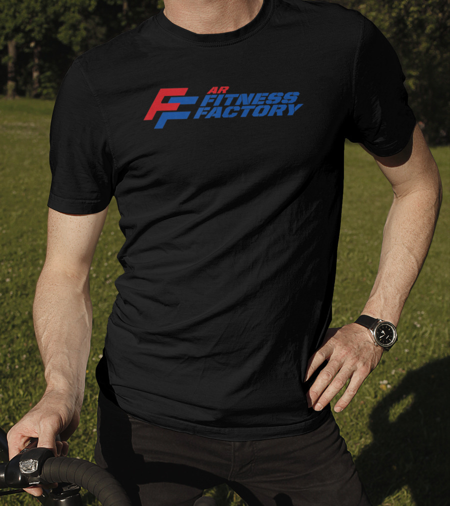 AR Fitness Factory Bold Red And Blue T-Shirt