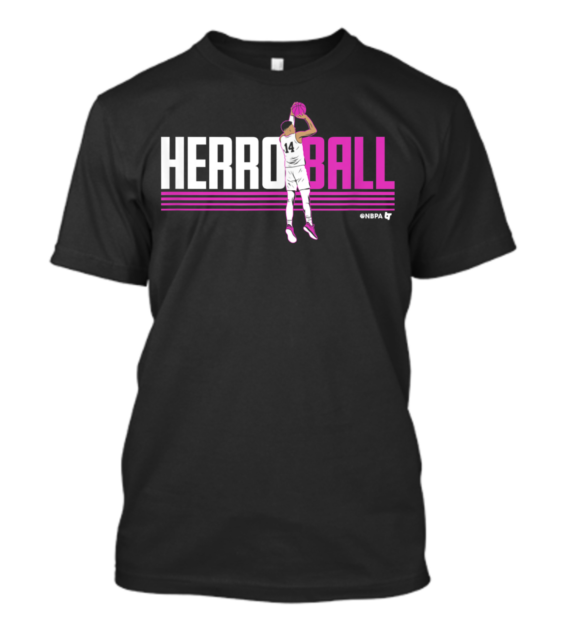 HERRO BALL Officially Licensed Tyler Herro NBPA T-Shirt
