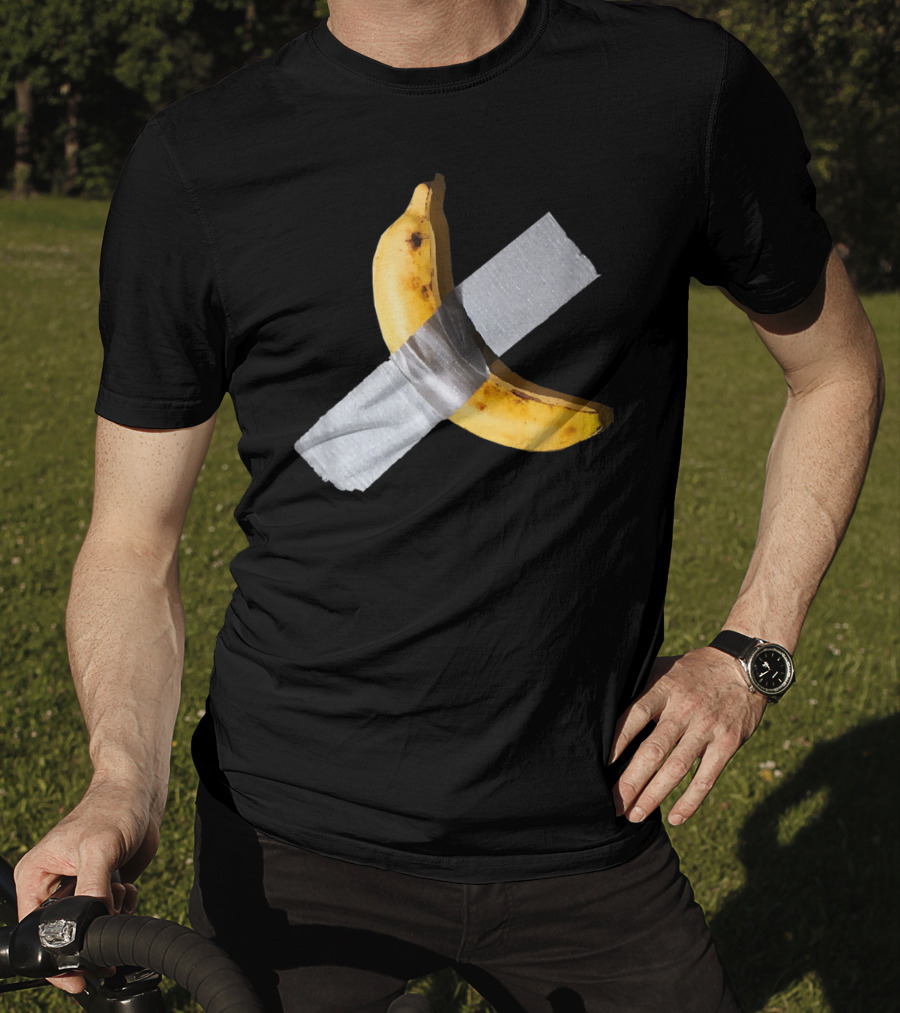 The Banana Duct Tape Crossover Joke T-Shirt