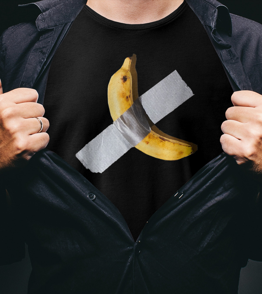 The Banana Duct Tape Crossover Joke T-Shirt