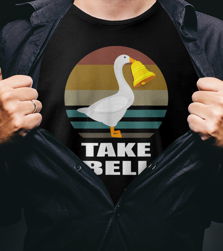 Untitled Goose Game Take Bell T-Shirt