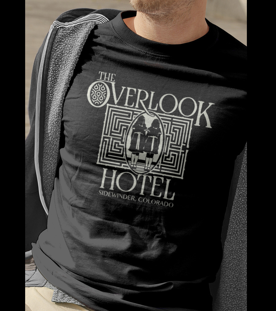 The Overlook Hotel Sidewinder Colorado Twins Labyrinth T-Shirt