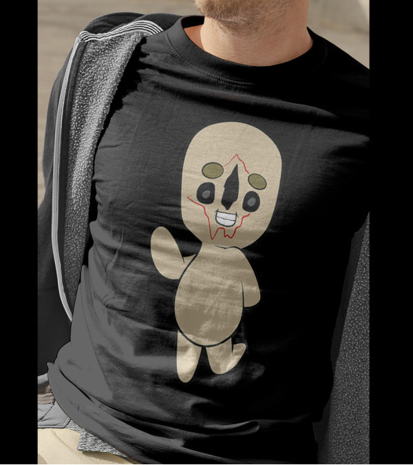SCP 173 Secure Contain Protect Monster Peanut Cute Cartoon Character T-Shirt
