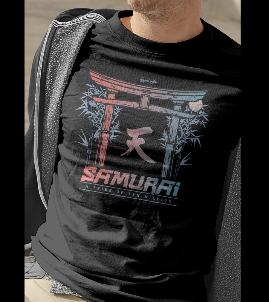 CoryxKenshin Samurai A Tribe Of Ten Million T-Shirt