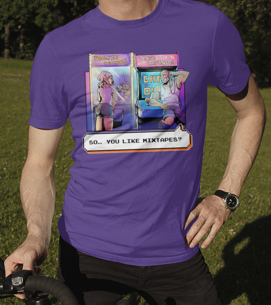 Dachie Dachie Tini's Revenge So You Like Mixtapes Arcade T-Shirt