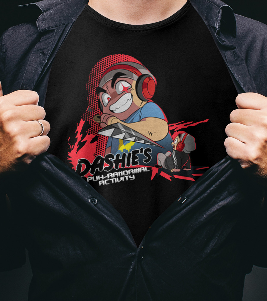 Dashie's Puh-ranormal Activity Gaming Adventure T-Shirt