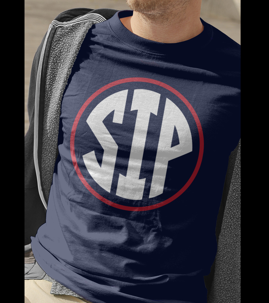 Ole Miss SIP Circle SEC-Inspired T-Shirt