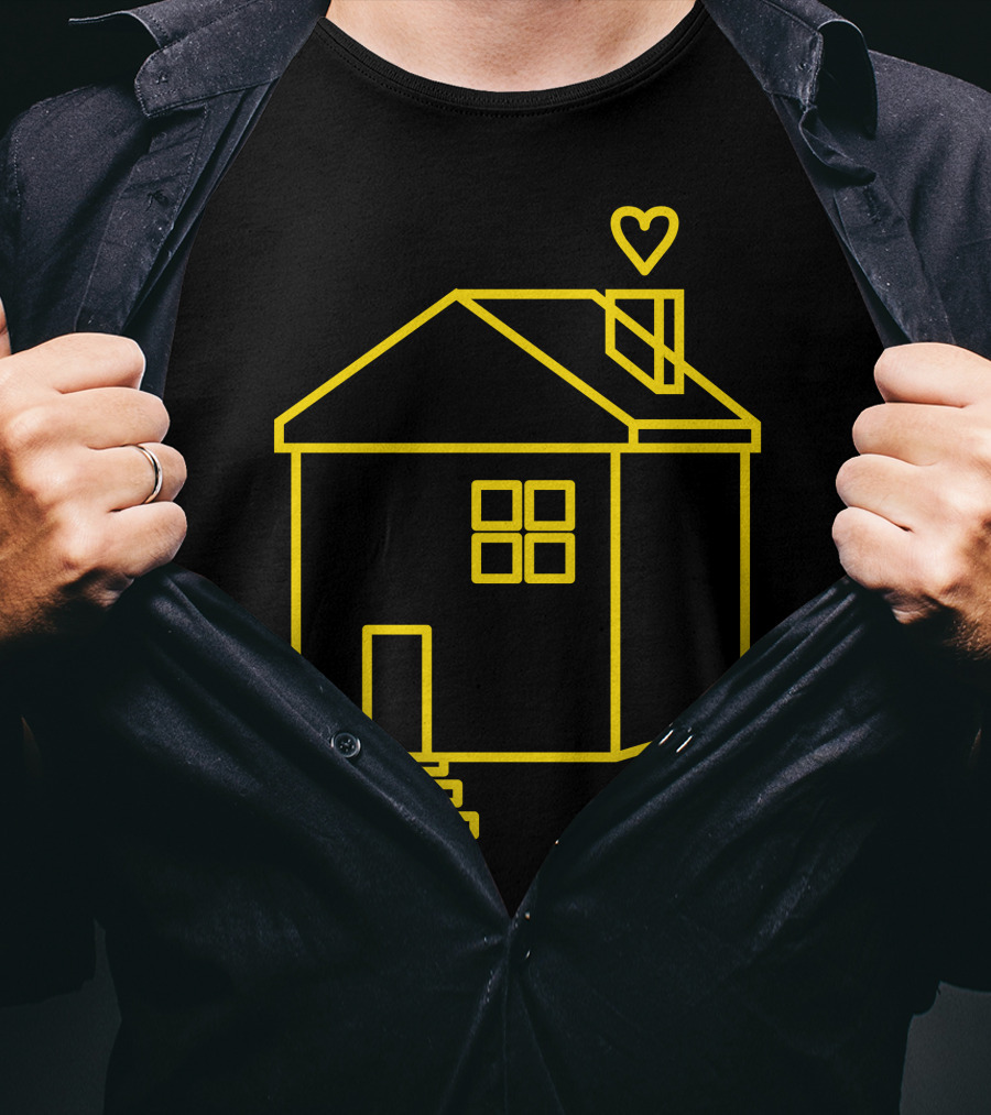 Harry's House Tracklist Heart Icon House T-Shirt