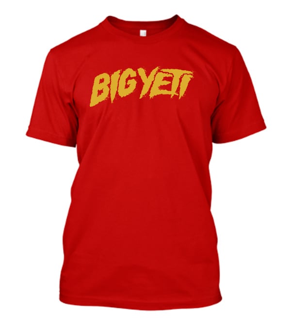 BIG YETI Red T-Shirt