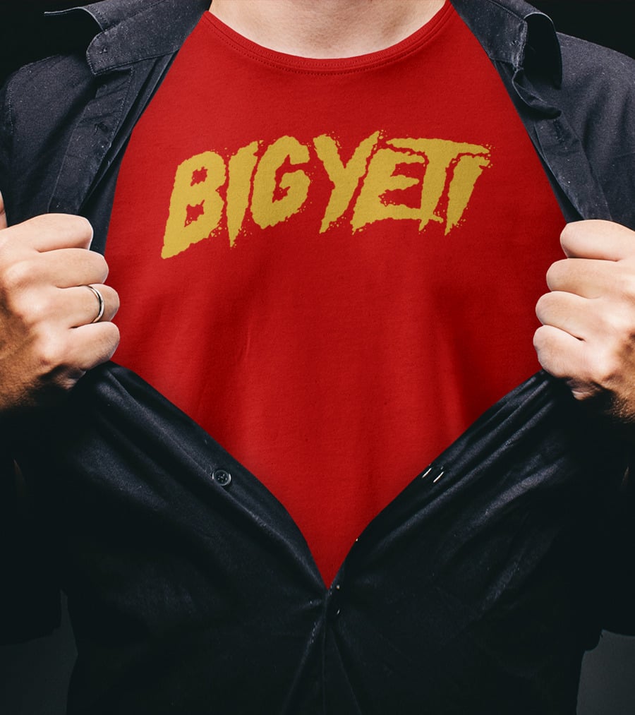 BIG YETI Red T-Shirt