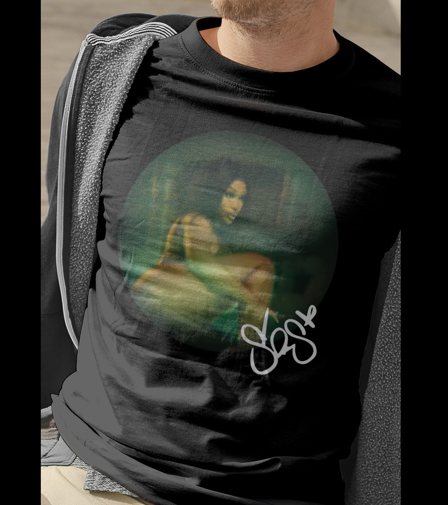 SZA SOS Rounded Dark T-Shirt