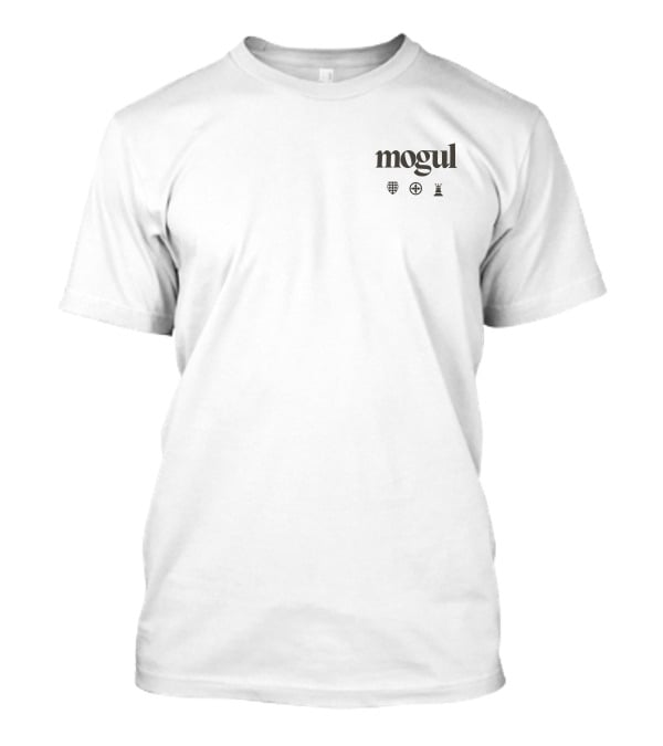 Mogul Chess Club Shield Icon Rook T-Shirt