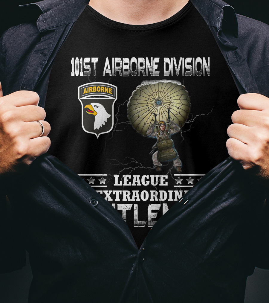 101St Airborne Division League Of Extraordinary Gentlemen T-Shirt