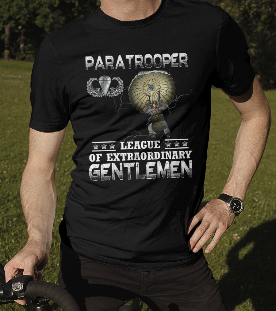 Paratrooper League Of Extraordinary Gentlemen T-Shirt