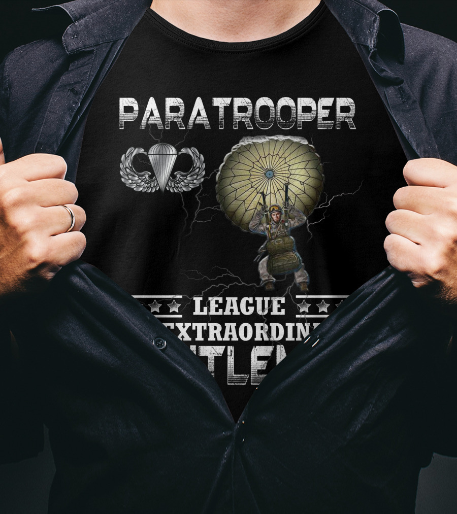 Paratrooper League Of Extraordinary Gentlemen T-Shirt