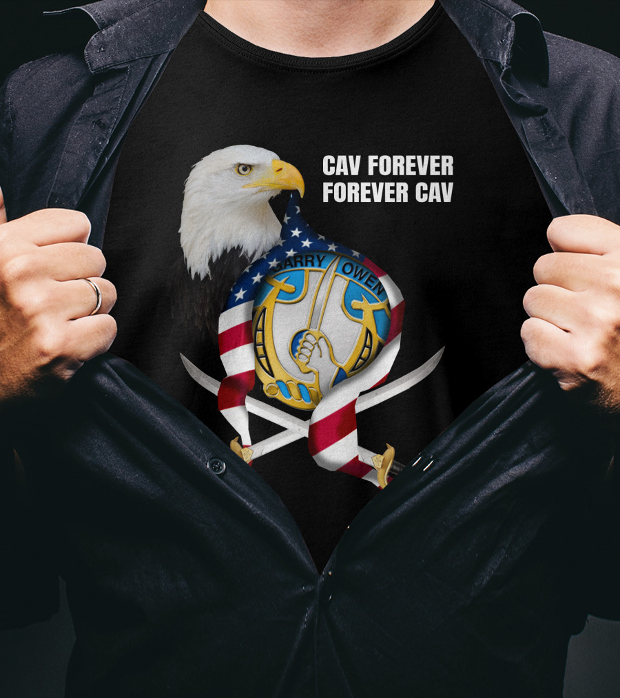 Cav Forever Eagle T-Shirt