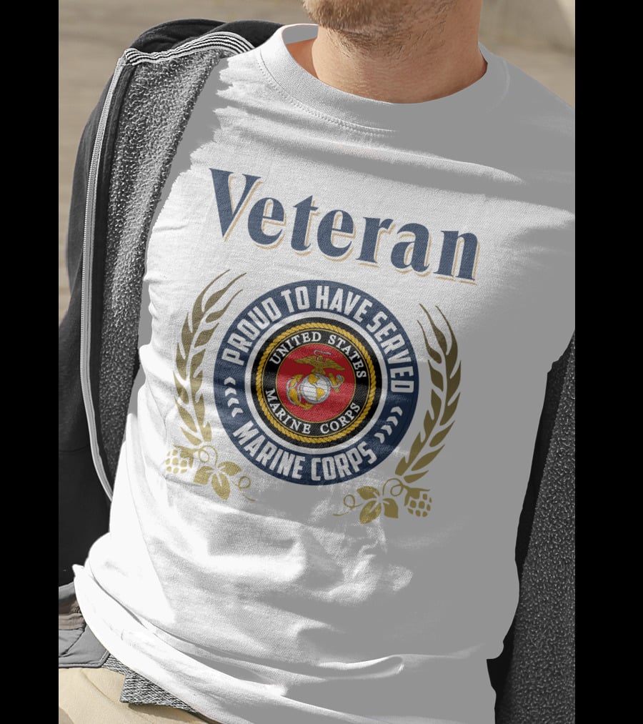 Veteran Proud To Have Served United States Marine Corps T-Shirt