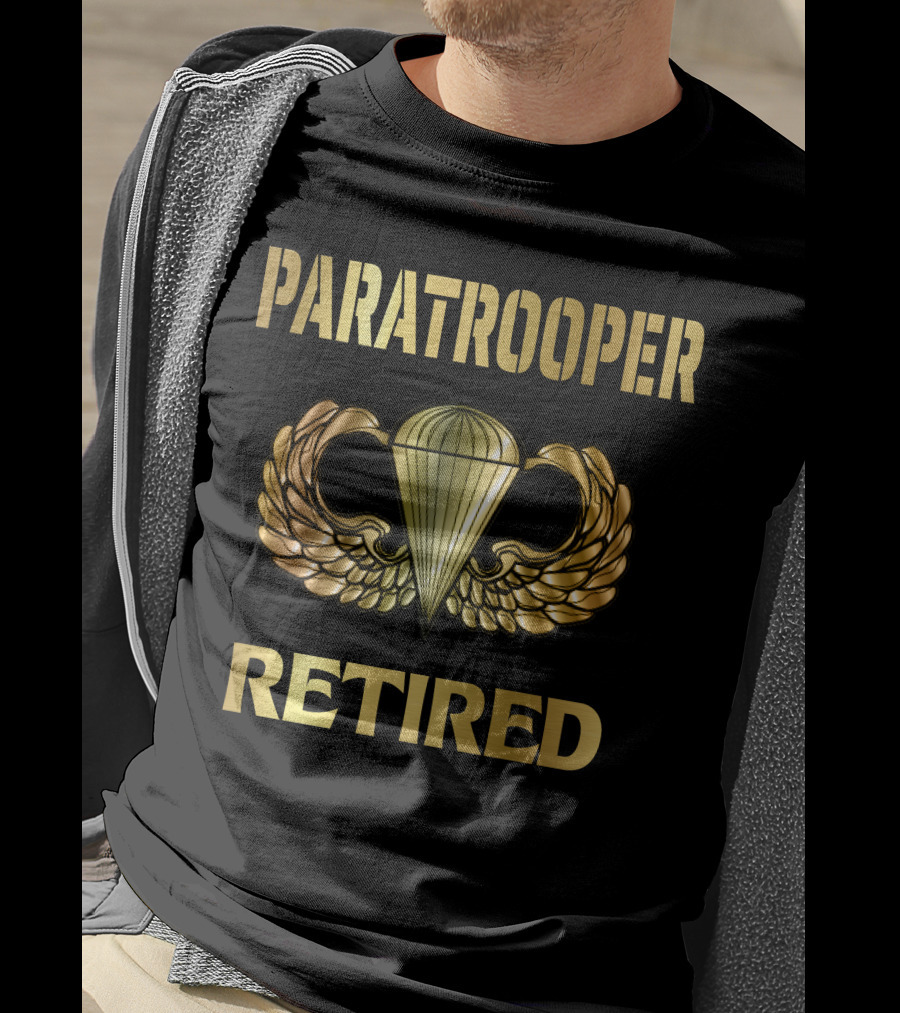 Paratrooper Retired T-Shirt