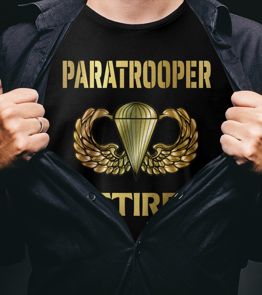 Paratrooper Retired T-Shirt