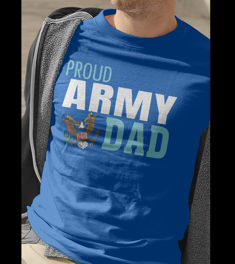 Proud Army Dad Eagle T-Shirt
