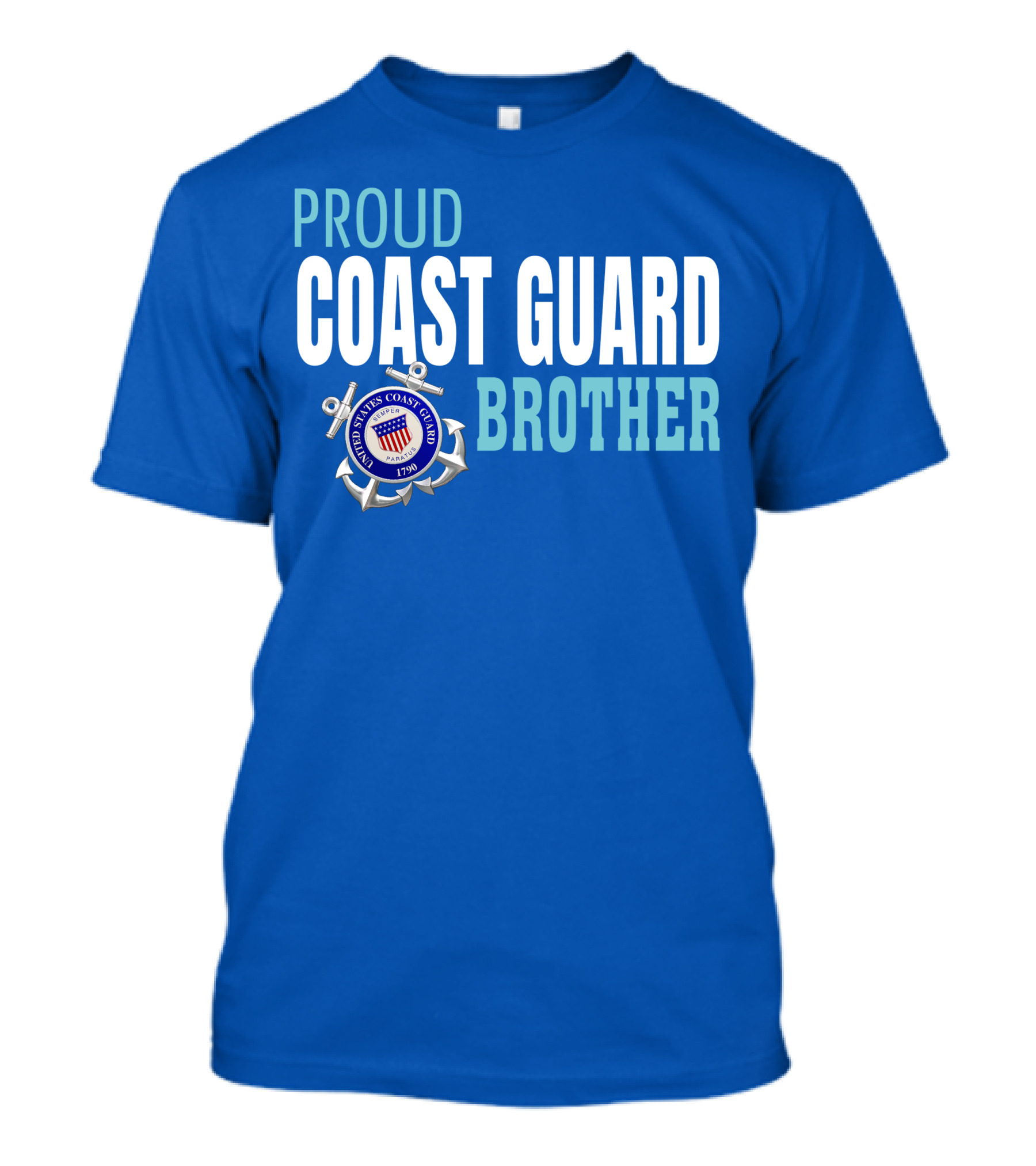Proud Coast Guard Brother United States Coast Guard 1790 T-Shirt