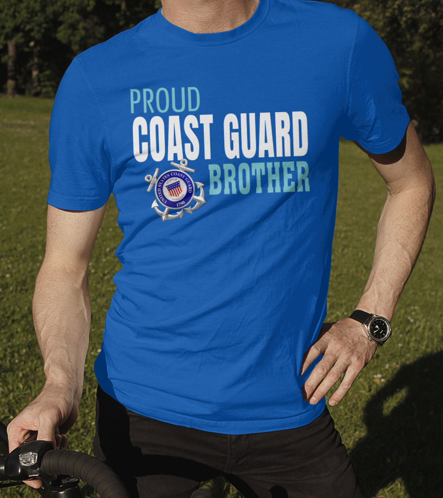 Proud Coast Guard Brother United States Coast Guard 1790 T-Shirt