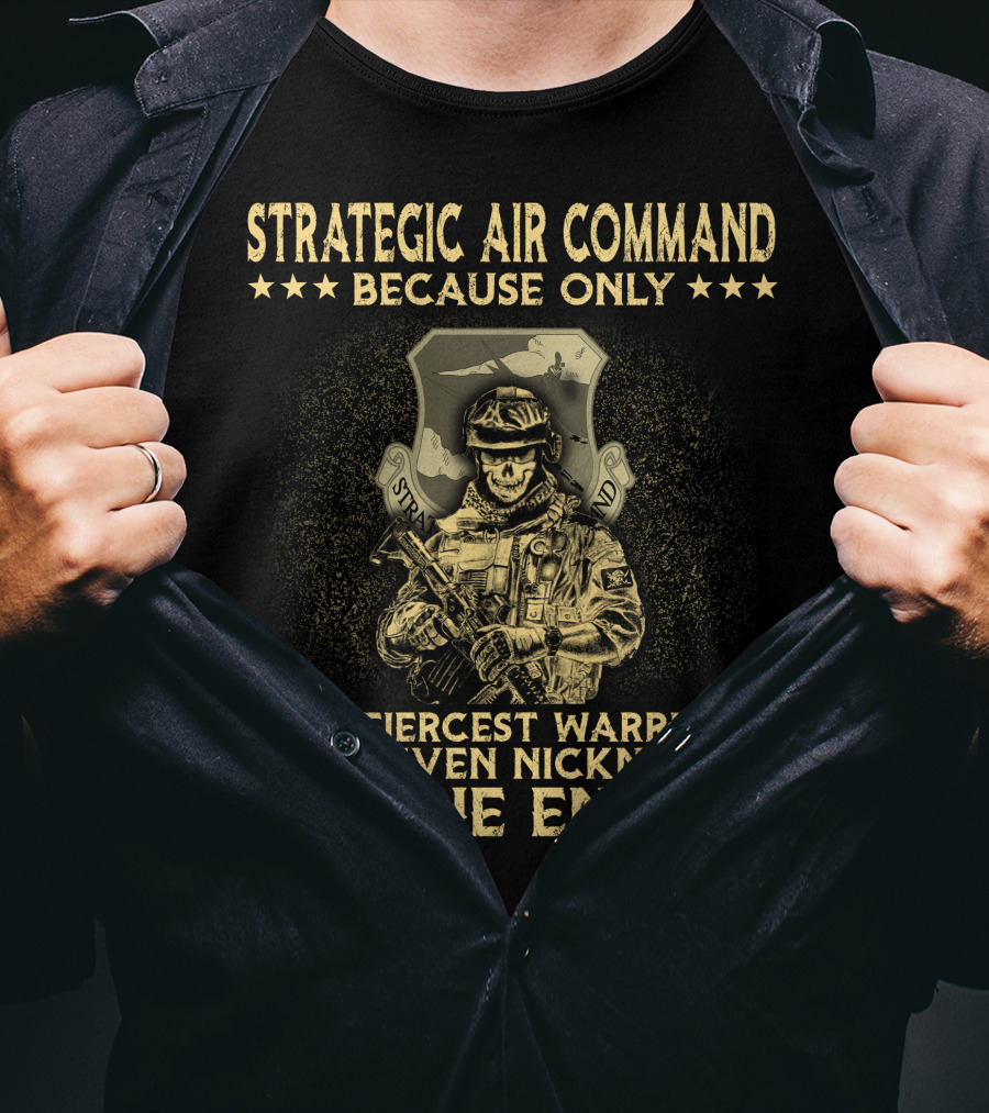 Strategic Air Command Fiercest Warriors Nicknames By The Enemy T-Shirt