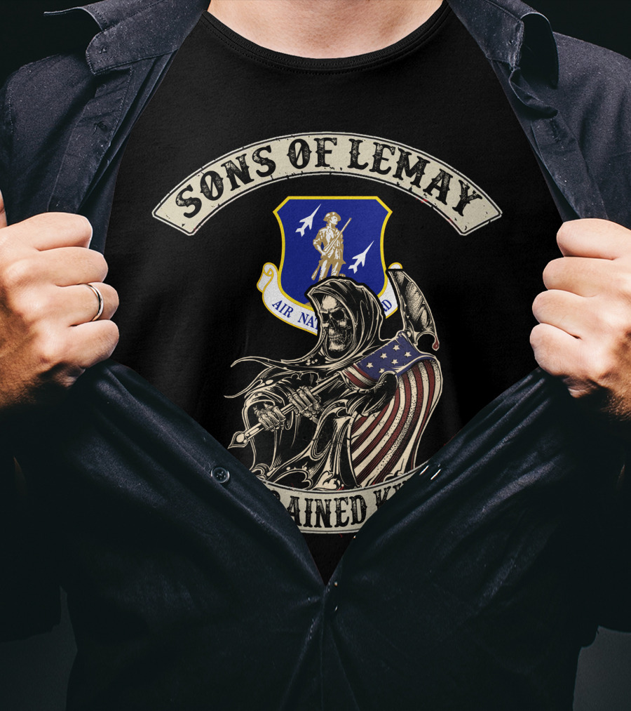 Sons Of Lemay Ang Trained Killer Air National Guard T-Shirt