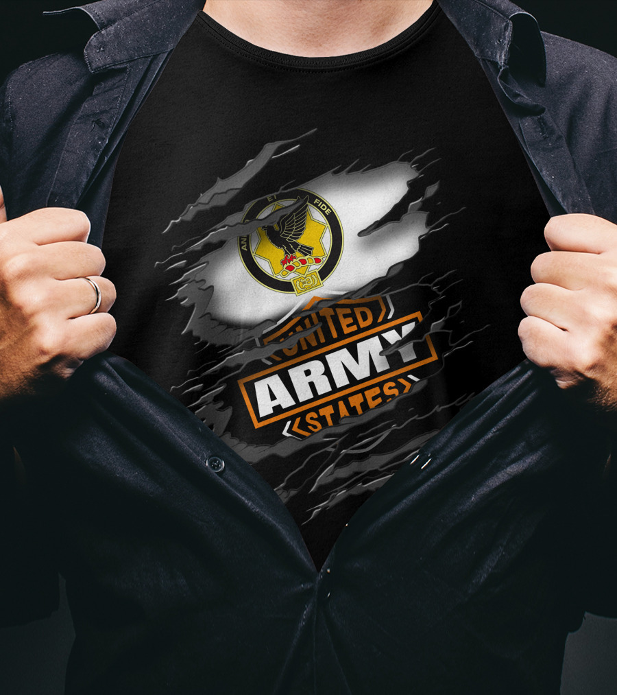 United States Army Semper Fortis Eagle T-Shirt