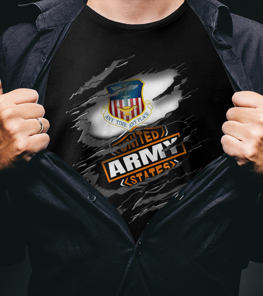 Any Time Any Place United States Army T-Shirt