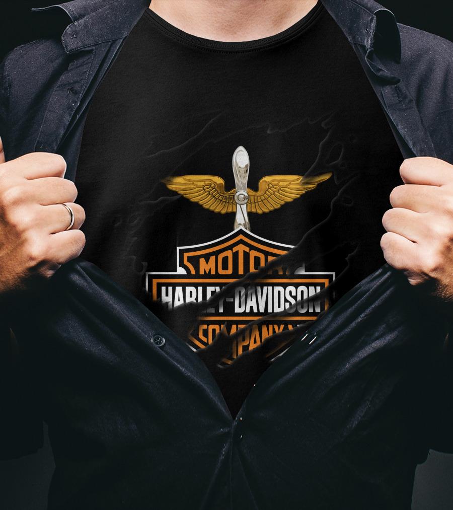 Harley Davidson Winged T-Shirt