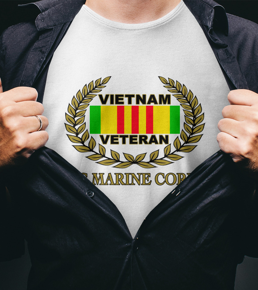 Vietnam Veteran U.s. Marine Corps T-Shirt